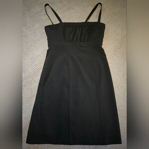 Elegant Black Spaghetti Strap Women's Dress by Jacob, Size 9/10